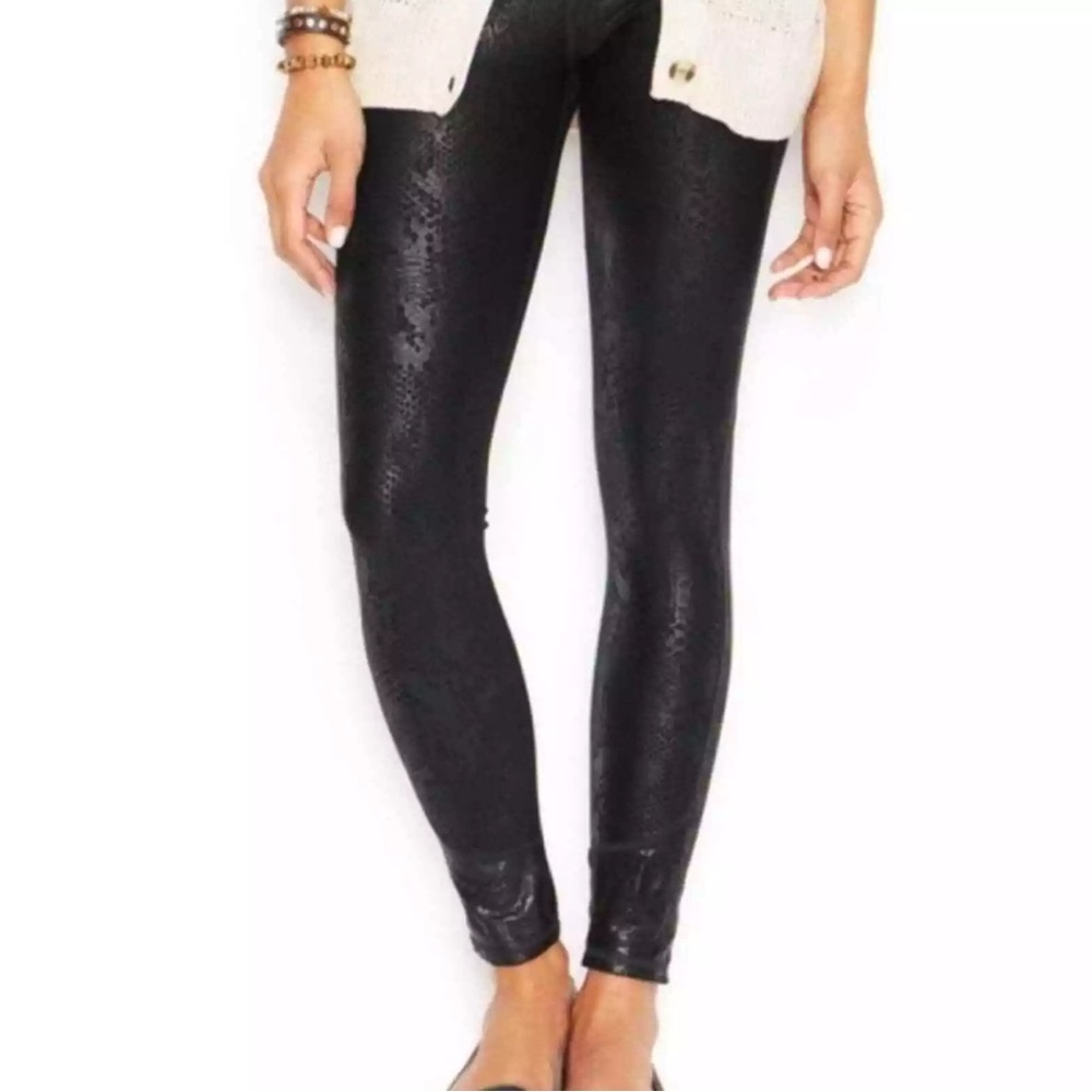 Express Snake Skin Print Leggings